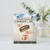  Billboard, werelds grootste drive in hotdogs Briefkaart (Staand voorkant)