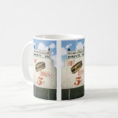 Billboard, werelds grootste drive in hotdogs Koffiemok (Voorkant links)