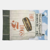  Billboard, werelds grootste drive in hotdogs Theedoek (Horizontaal)