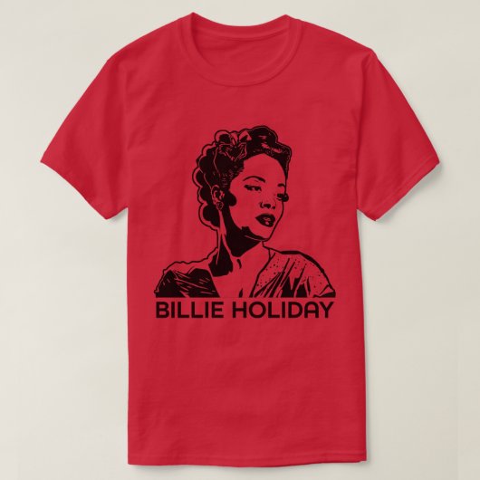 Bille Holiday T-shirt (Design voorkant)