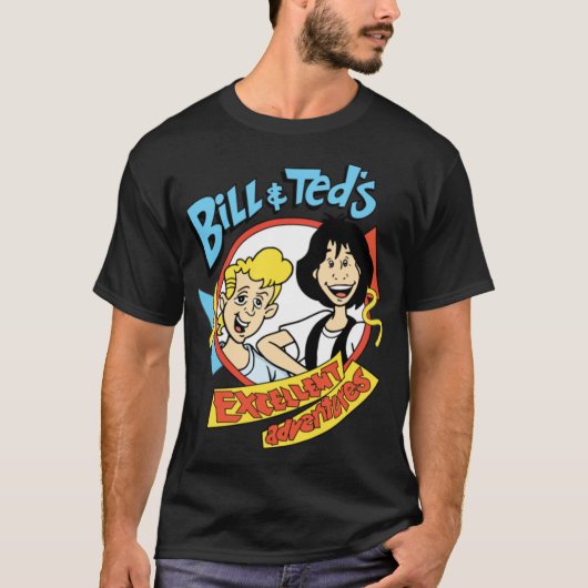 Billeds Ecellent Adventure Cartoon funny T-shirt (Voorkant)