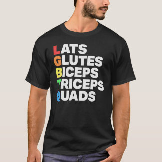 Billen Billen Bicepsdijen Quadriceps Lgbtq vriende T-shirt