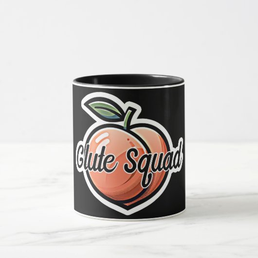 Billen Squad Peach Fitness Workout Mok (Midden)