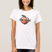Billen Squad Peach Fitness Workout T-shirt (Voorkant)