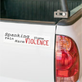Billenkoek is Geweld Sticker (Op Truck)