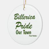Billerica Pride - Our Town USA - Proud Watcher Keramisch Ornament (Links)