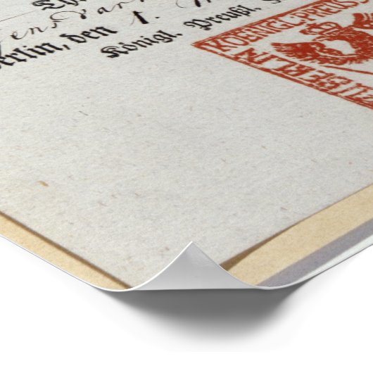 Billeting bon, 1759 poster (Hoek)