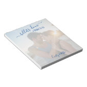 Billets Doux en Dingen om de Vierkante Foto van de Notitieblok (Schuin)