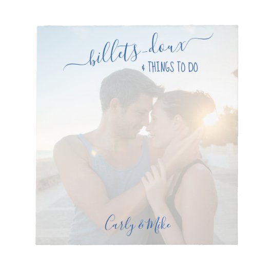 Billets Doux en Dingen om de Vierkante Foto van de Notitieblok (Voorkant)