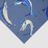 Billfish wrappers tissuepapier (Detail)