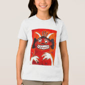 Billi Bosch & Das Monster Tri-Blend Shirt (Voorkant)