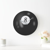Billiard 8 Ball Grote Klok (Huis)