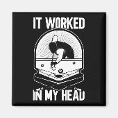 Billiard 8 Ball Het werkte mijn hoofdpoolspeler Magneet (Voorkant)