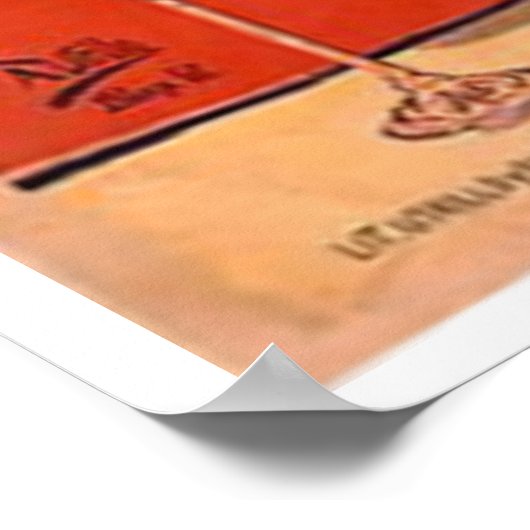 Billiard Academy Barcelona, Spanje Poster (Hoek)