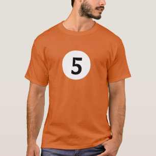 Billiard Ball 5 T-shirt