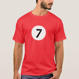 Billiard Ball 7 T-shirt