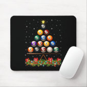 Billiard Ball Christmas Tree Lights Ol Billiards X Muismat (Met muis)