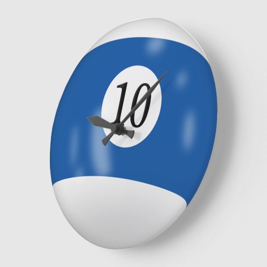Billiard Ball Number 10 Grote Klok (Hoek)