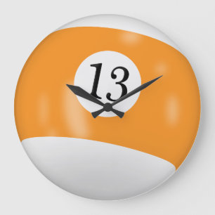 Billiard Ball Number 13 Grote Klok