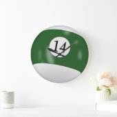 Billiard Ball Number 14 Grote Klok (Huis)