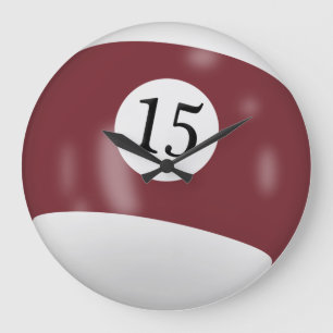 Billiard Ball Number 15 Grote Klok