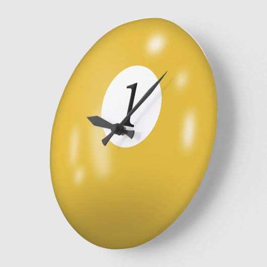 Billiard Ball Number 1 Grote Klok (Hoek)