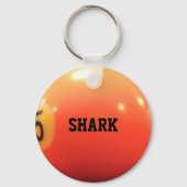 Billiard Ball Persoonlijke Sleutelhanger (Voorkant)