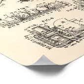 Billiard Ball Rack 1969 Patent Art - Old Peper Poster (Hoek)