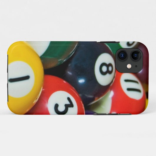 Billiard Balls Case-Mate iPhone Case (Achterkant (horizontaal))