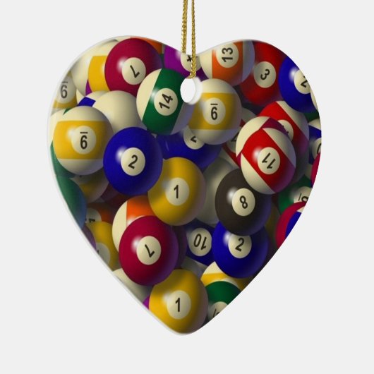 BILLIARD BALLS CHRISTMAS ORNAMENT (Rechts)