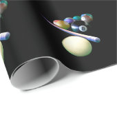 Billiard Balls Cue Snooker Pool Player Cadeaupapier (Rol Hoek)