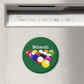 Billiard Balls Design Magnet (Insitu (Vaatwasser))