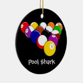Billiard Balls Design Ornament (Rechts)