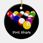 Billiard Balls Design Ornament (Voorkant)