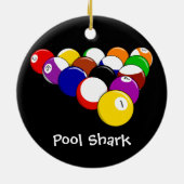 Billiard Balls Design Ornament (Achterkant)