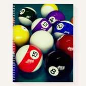 Billiard Balls Notitieboek (Voorkant)