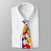 Billiard Balls Pattern Stropdas (Gebonden)