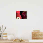 Billiard Balls Poster (Keuken)