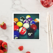 Billiard Balls Servet (Insitu)