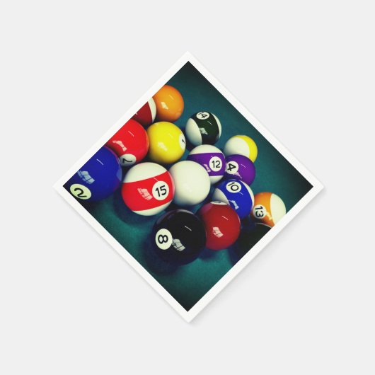 Billiard Balls Servet (Hoek)
