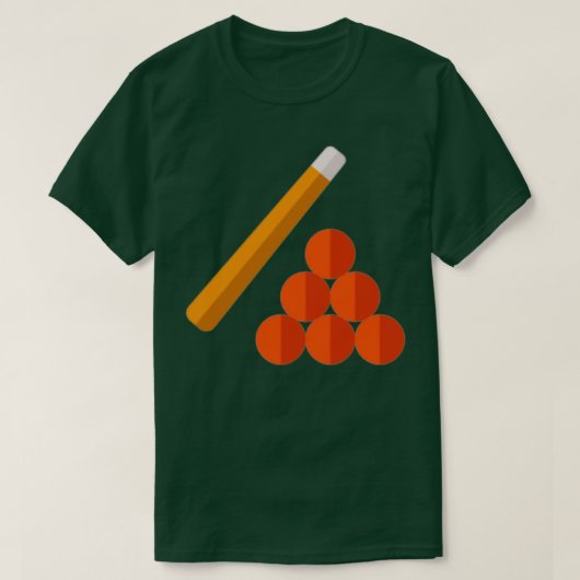 Billiard Balls T-shirt (Design voorkant)