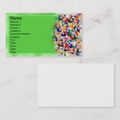 Billiard Balls Visitekaartje (Voorkant / Achterkant)