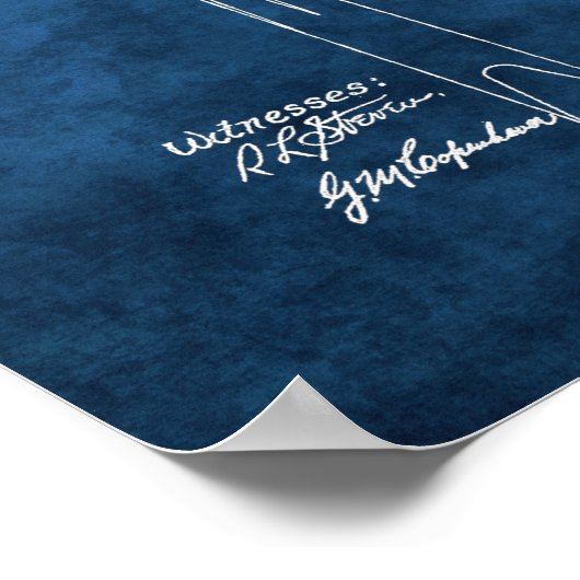 Billiard Cue Patent Art #4 Rec Room Decor Poster (Hoek)