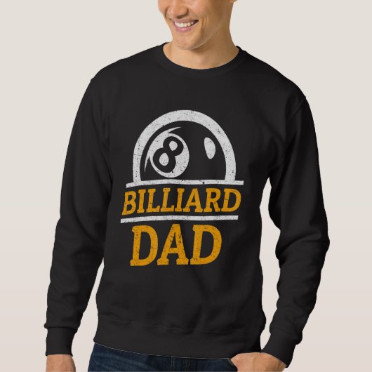 Billiard Dad - Billiard Pool Team Trui (Voorkant)