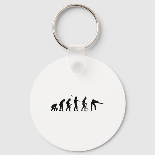 Billiard Evolution Snooker Pool Chalk Billiard Pla Sleutelhanger (Voorkant)