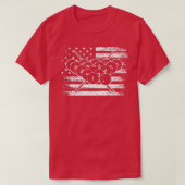 Billiard Flag Snooker Pool Chalk Billiard Player T-shirt (Design voorkant)