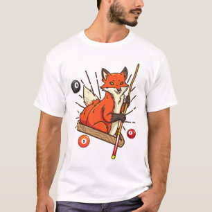 Billiard Fox Hustler Pool Shirten Meisjes Snooker T-shirt