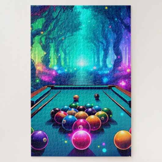 Billiard Game Legpuzzel (Verticaal)