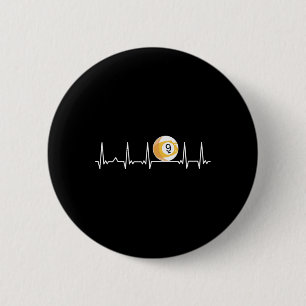 Billiard Heartbeat Snooker Pool Chalk Billiard Pla Ronde Button 5,7 Cm
