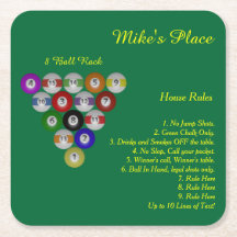 Billiard House 10 Rules